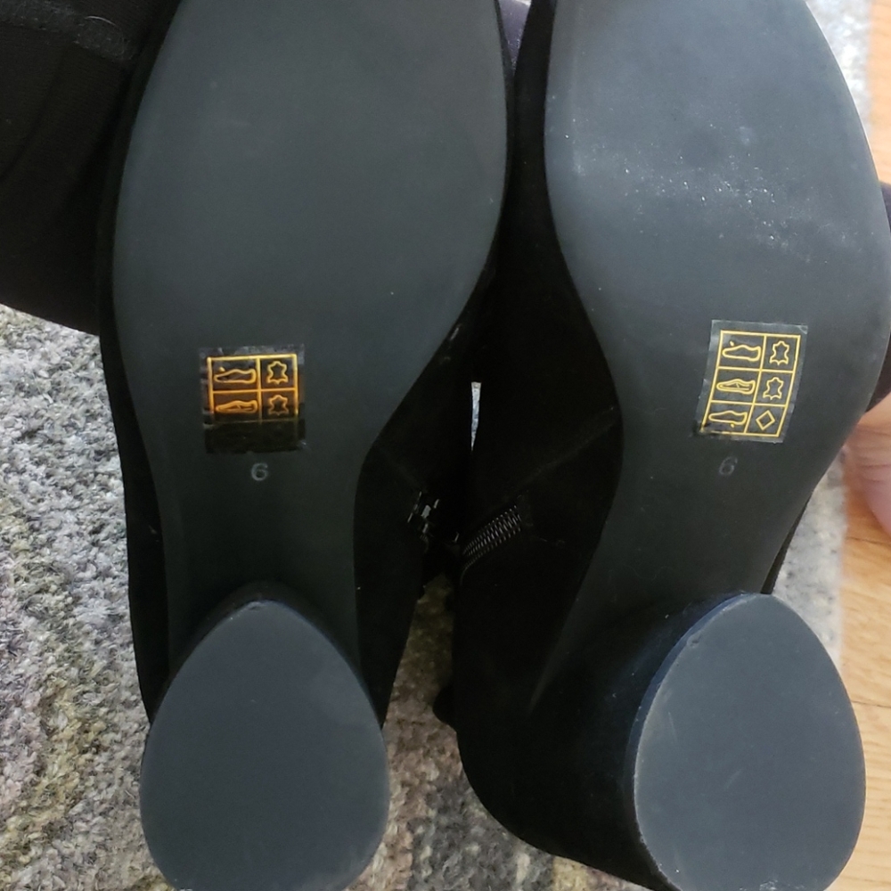 Jeffrey Campbell for Free Peoplw black booties - Picture 5 of 6